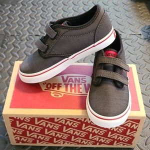 VANS velcro kids shoes BNIB